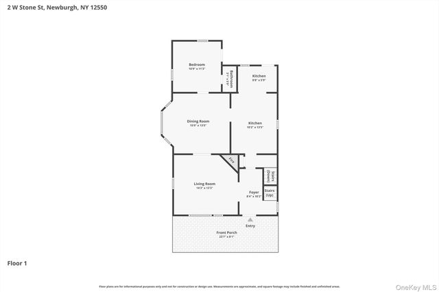 2 W Stone Street, Newburgh, NY 12550