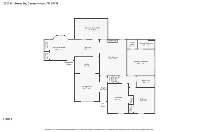 2527 BIRCHTREE DR, Germantown, TN 38138