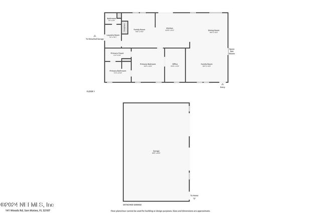 141 WOODS Road, San Mateo, FL 32187