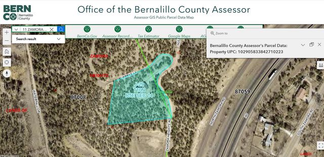 11 Zamora Heights Road, Tijeras, NM 87059