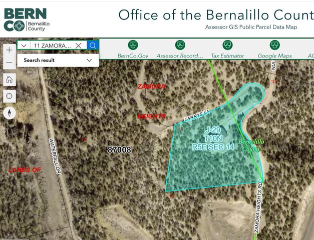 11 Zamora Heights Road, Tijeras, NM 87059