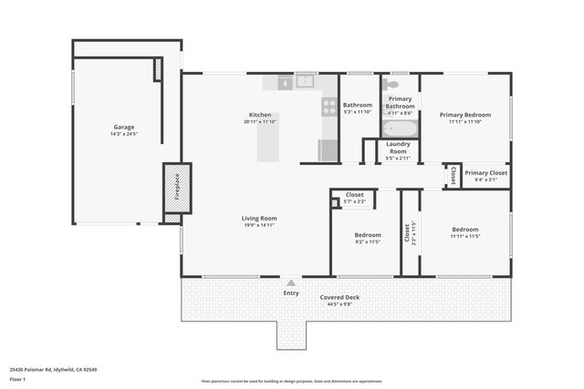 25430 Palomar Road, Idyllwild, CA 92549