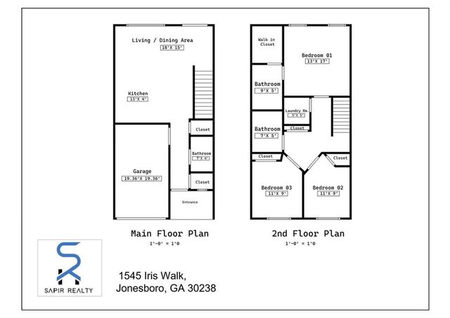 1545 Iris Walk, Jonesboro, GA 30238