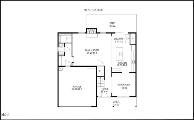 116 Putters Court, Durham, NC 27703