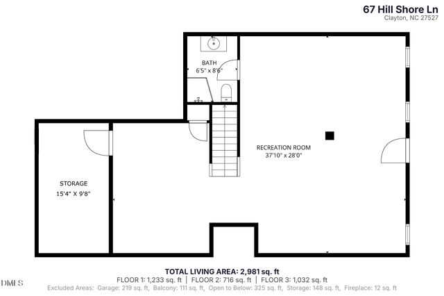 67 Hill Shore Lane, Clayton, NC 27527
