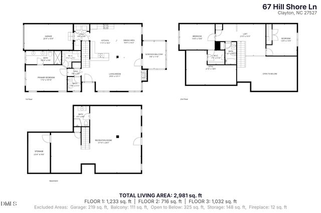 67 Hill Shore Lane, Clayton, NC 27527