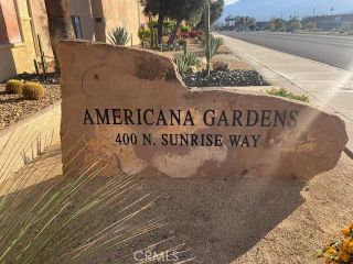 400 N Sunrise Way 136, Palm Springs, CA 92262