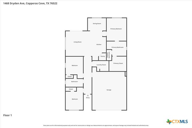 1468 Dryden Avenue, Copperas Cove, TX 76522