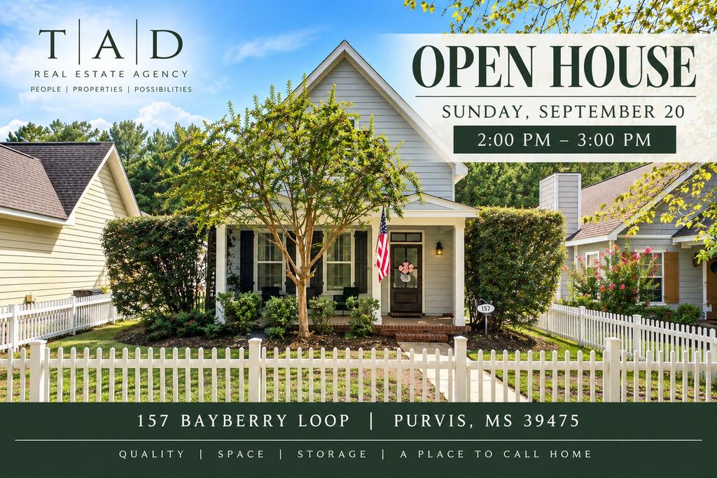 157 Bayberry Loop, Purvis, MS 39475