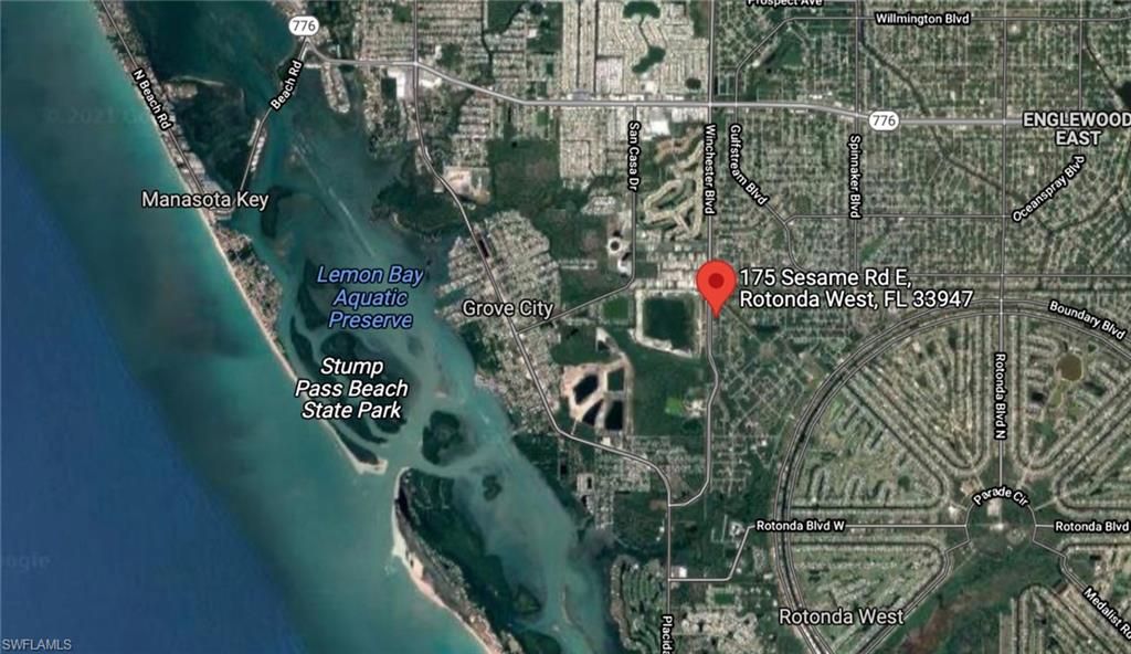 175 Sesame RD E, ROTONDA WEST, FL 33947 — exterior