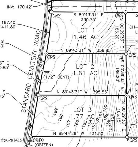 Lot 2 Standard Cemetery Road, Kiln, MS 39556