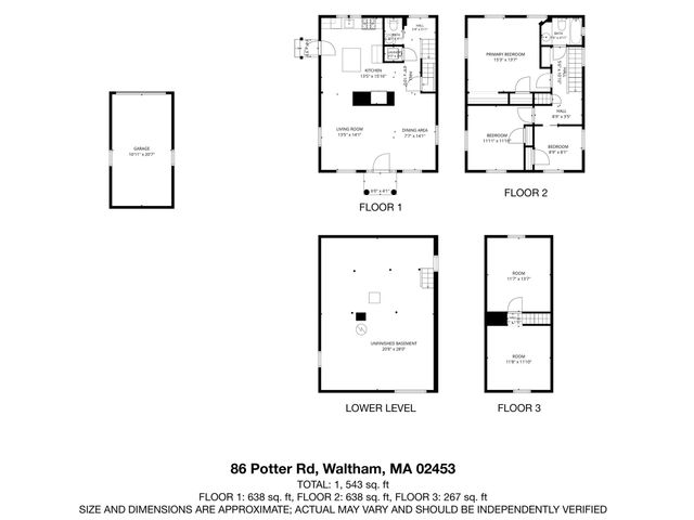 86 Potter Rd, Waltham, MA 02453