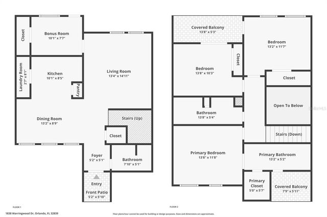 1838 WARRINGWOOD DRIVE GE, Orlando, FL 32839