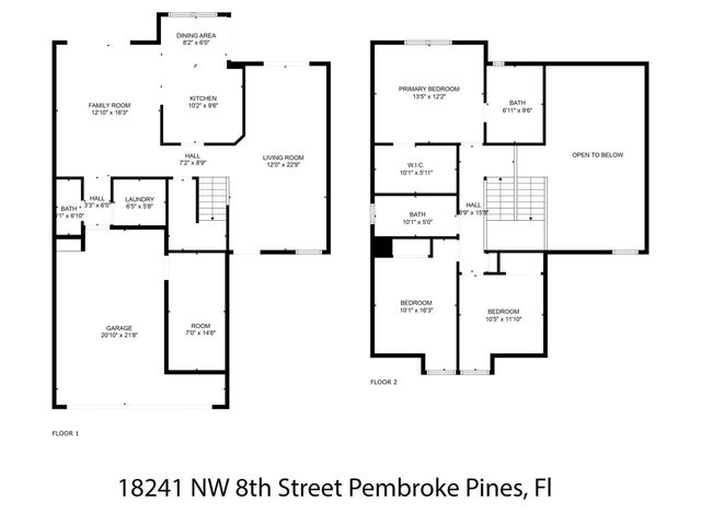 18241 NW 8th Street, Pembroke Pines, FL 33029