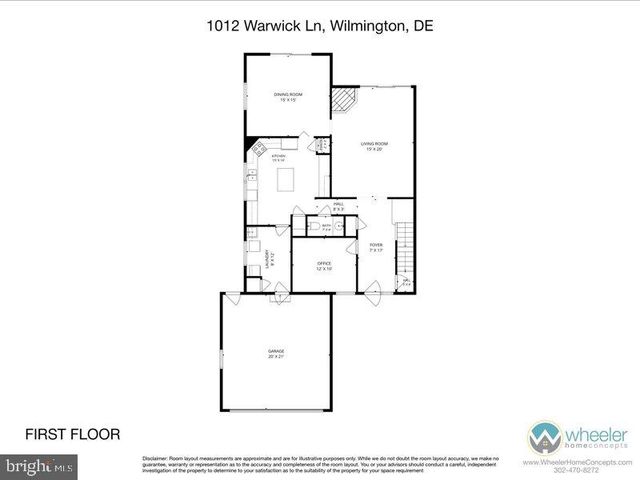 1012 WARWICK LN, Wilmington, DE 19807