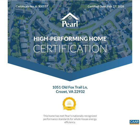 1051 OLD FOX TRAIL LN, Crozet, VA 22932