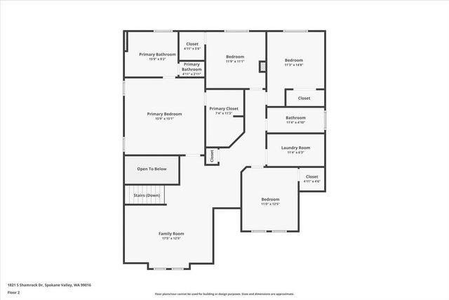 1821 S Shamrock Dr, Spokane Valley, WA 99016