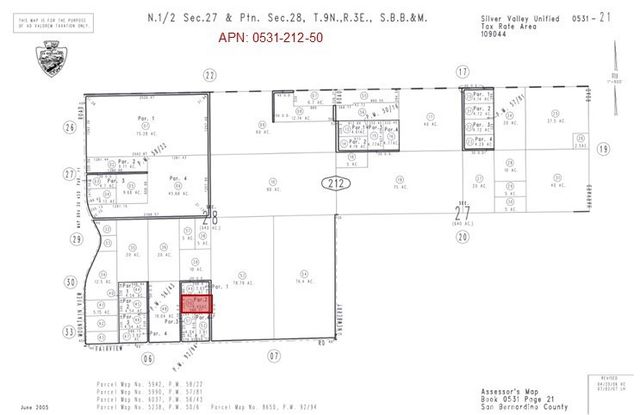 4 AC Near Fairview Road, Newberry Springs, CA 92365