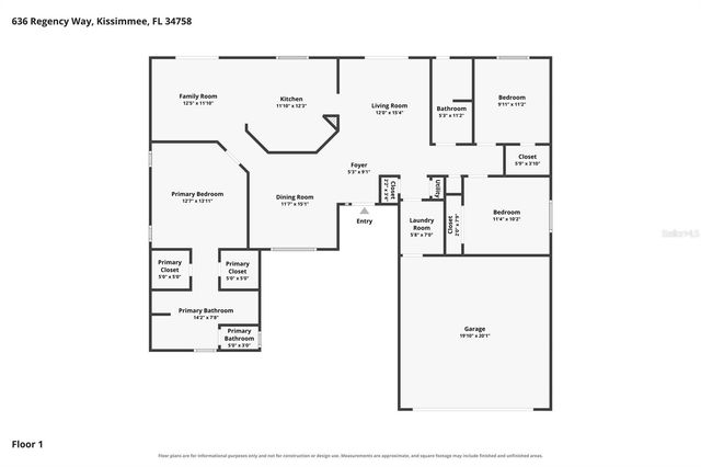 636 REGENCY WAY, Kissimmee, FL 34758