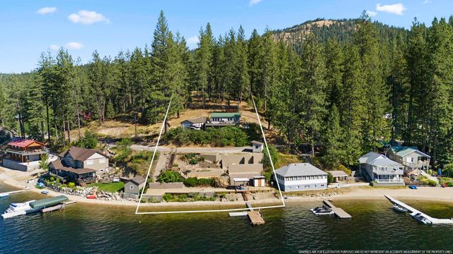 3917 N Deer Lake Rd, Loon Lake, WA 99148 property photo