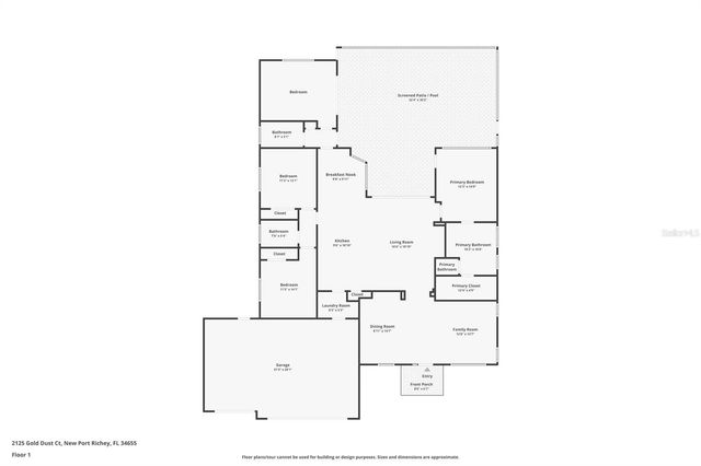 2125 GOLD DUST COURT, New Port Richey, FL 34655