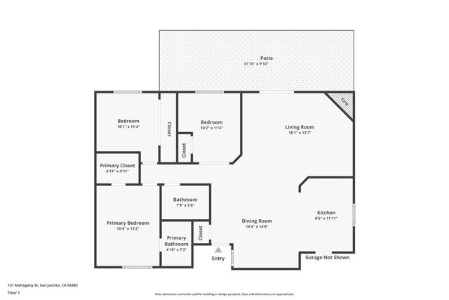 131 Mahogany, San Jacinto, CA 92582