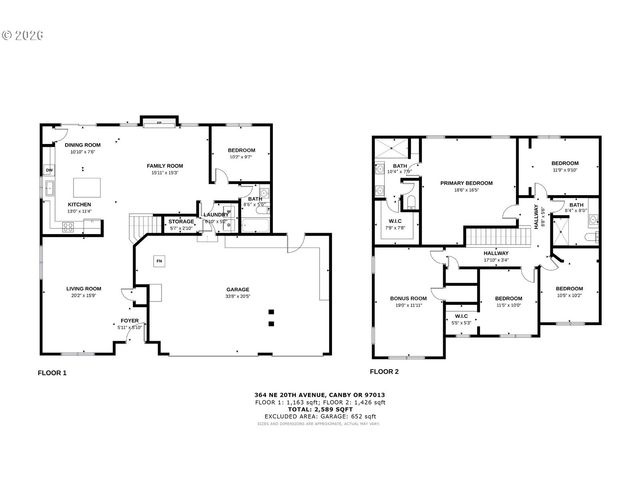 364 Ne 20TH Ave, Canby, OR 97013