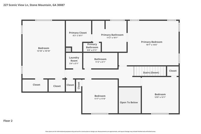 227 Scenic View Lane, Stone Mountain, GA 30087