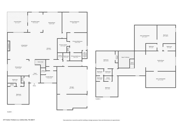 477 FALLEN TIMBERS LN, Collierville, TN 38017