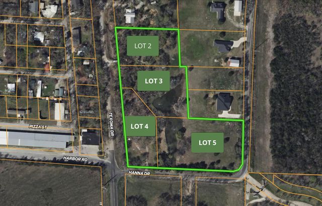 Lot 4 Mariner Cay EST Hanna Drive, Denison, TX 75020