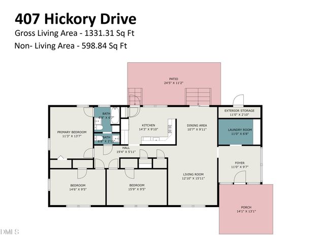 407 Hickory Drive, Chapel Hill, NC 27517