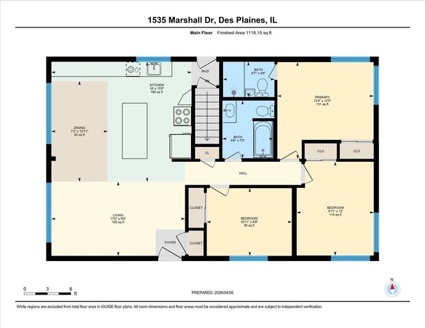 1535 Marshall Drive, Des Plaines, IL 60018