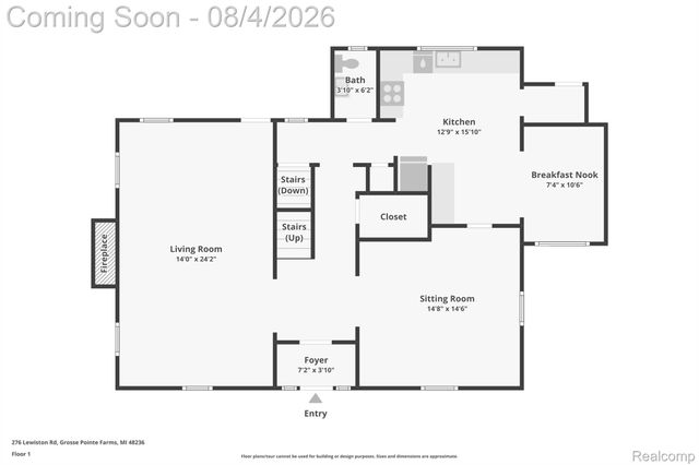 276 Lewiston Road, Grosse Pointe Farms, MI 48236