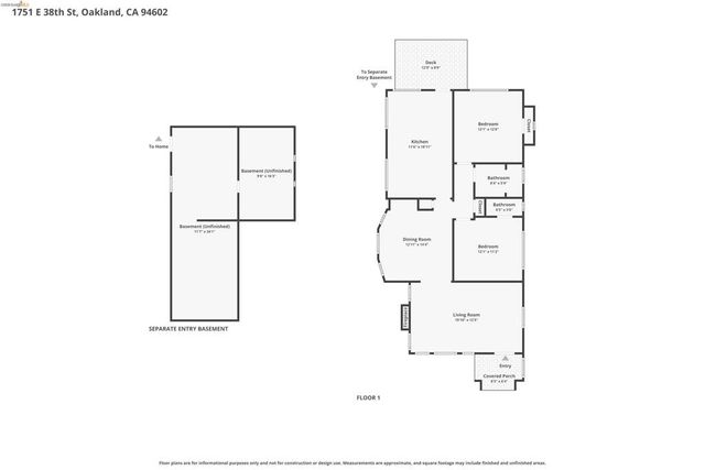 1751 E 38Th St, Oakland, CA 94602