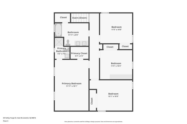 58 Valley Forge Drive, East Brunswick, NJ 08816
