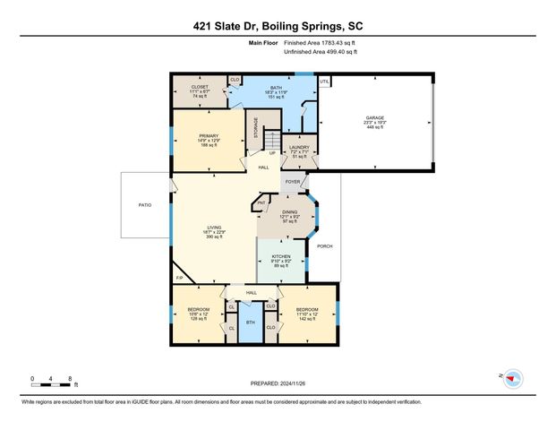421 Slate Drive, Boiling Springs, SC 29316