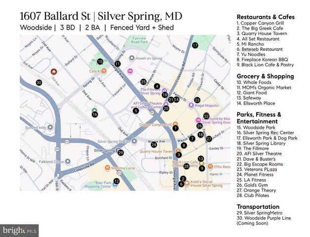 1607 BALLARD ST, Silver Spring, MD 20910