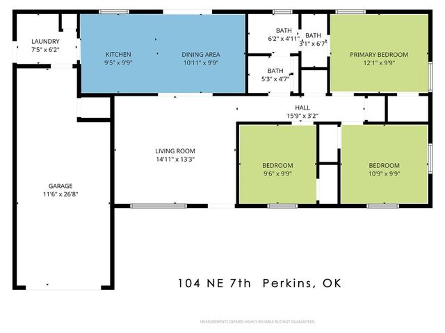 104 NE 7th Street, Perkins, OK 74059