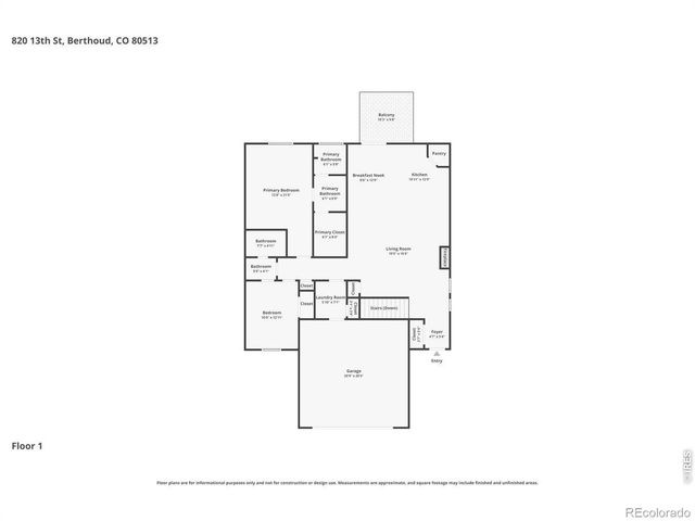 820 13th Street, Berthoud, CO 80513
