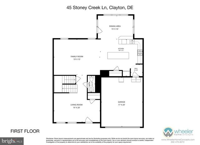45 STONEY CREEK LN, Clayton, DE 19938