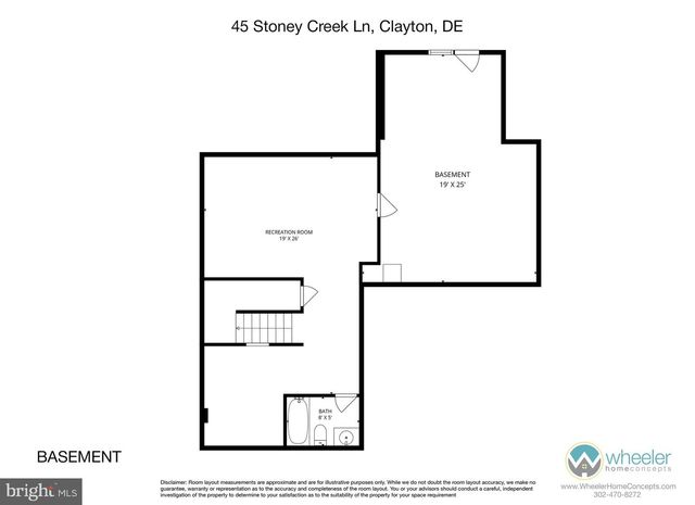 45 STONEY CREEK LN, Clayton, DE 19938