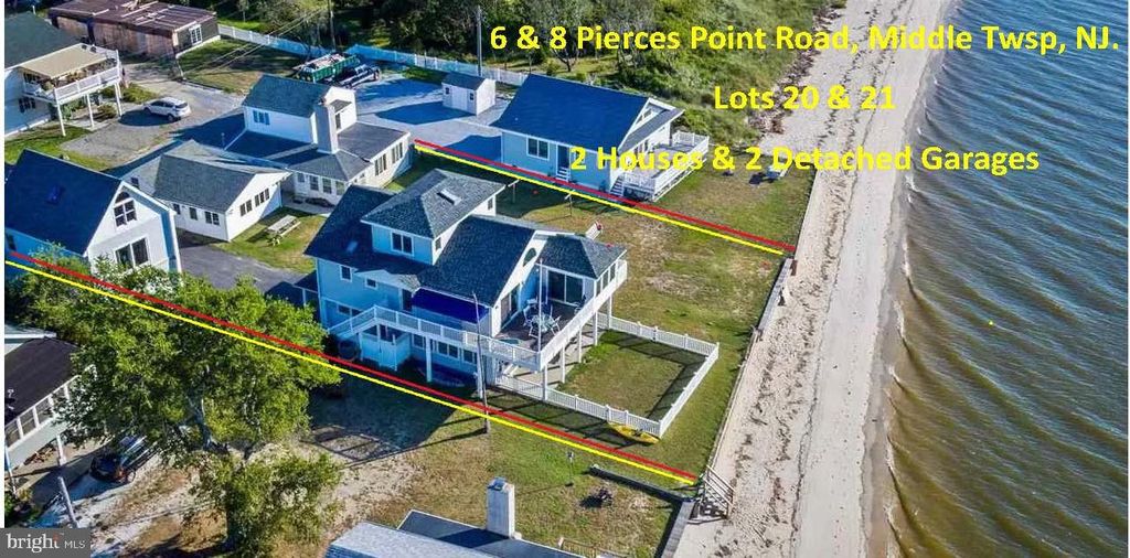 6 & 8 PIERCES POINT ROAD, Cape May Court House, NJ 08210