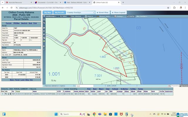 94 COUNTY ROAD 258, Clanton, AL 35046