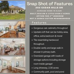 202 Cedar Hills DR, Elgin, TX 78621