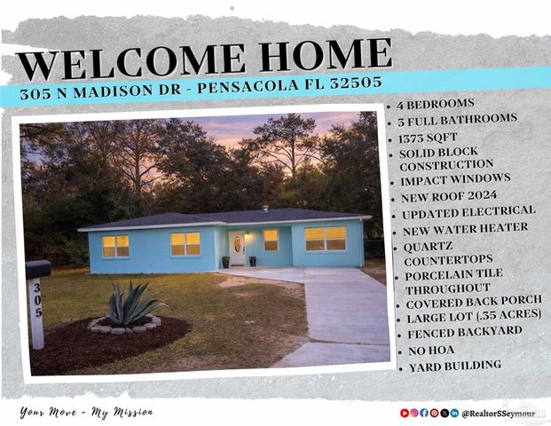 305 N Madison Dr, Pensacola, FL 32505
