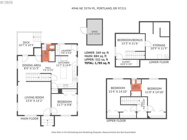 4946 Ne 35TH Pl, Portland, OR 97211