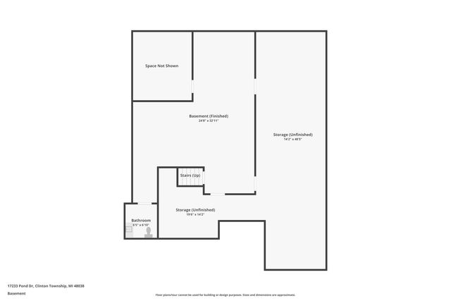 17233 Pond Drive, Clinton Twp, MI 48038