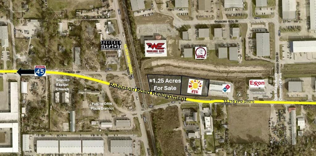 0 Robinson Road, Oak Ridge North, TX 77385