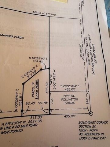 4072 20 Mile Road, Marion Twp, MI 49665