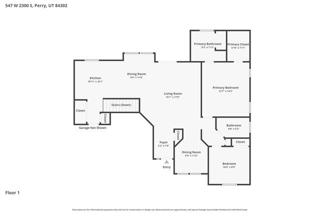 547 W 2300 S, Perry, UT 84302